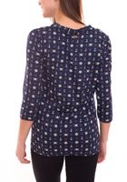 Lot de 2 TOM TAILOR Ensemble t-shirt chemise d été femme et haut en coton 21882004 blanc/bleu