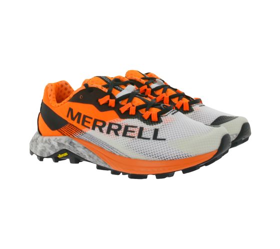 Merrell MTL Long Sky 2 women's trail running sneakers with Vibram sole and FloatPro midsole J067690 Orange/White