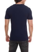 6er Pack Kappa Herren Baumwoll-Shirt Rundhals-Shirt mit großem Logo-Patch Kurzarm-Shirt Blau, Schwarz oder Weiß 6er Pack Kappa Herren Baumwoll-Shirt Rundhals-Shirt mit großem Logo-Patch Kurzarm-Shirt Blau, Schwarz oder Weiß