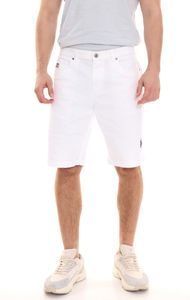 U.S. POLO ASSN.  Abel Short Chino Homme Bermuda en Coton Durable Grande Taille 157 59799 52940 401 Blanc U.S. POLO ASSN.  Abel Short Chino Homme Bermuda en Coton Durable Grande Taille 157 59799 52940 401 Blanc