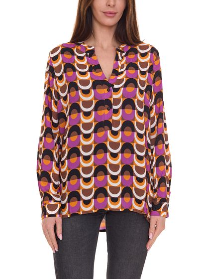 Aniston CASUAL women s fashionable leisure blouse with all-over pattern 27550917 colorful