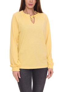 Chemisier BOYSEN S chemisier à enfiler pour femme à la mode chemisier en coton 28100124 jaune Chemisier BOYSEN S chemisier à enfiler pour femme à la mode chemisier en coton 28100124 jaune