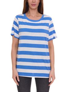DELMAO women s T-shirt striped crew neck shirt 63058126 blue/white DELMAO women s T-shirt striped crew neck shirt 63058126 blue/white