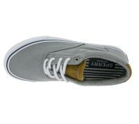 SPERRY Bahama Striper II Cvo SW and Bahama Striper II Cvo men s canvas sneakers with wave siping technology beige, white, gray or light gray