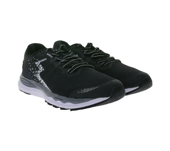 361° MERAKI 3 chaussures de course pour hommes avec technologie QU!K Flex chaussures de sport avec semelle Ortholite Y007-0907 noir/blanc