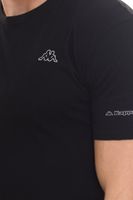 Kappa men s cotton shirt, crew neck shirt with small logo patch, short sleeve shirt 711169 white, blue or black Kappa men s cotton shirt, crew neck shirt with small logo patch, short sleeve shirt 711169 white, blue or black