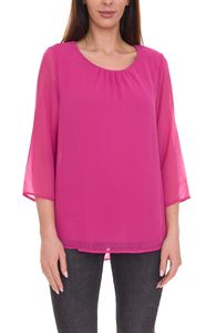 Aniston SELECTED Damen modische Sommer-Bluse mit 3/4-Ärmeln 16113300 Pink