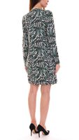 Aniston SELECTED miniabito donna con stampa all over a maniche lunghe 88938605 nero/verde/beige Aniston SELECTED miniabito donna con stampa all over a maniche lunghe 88938605 nero/verde/beige