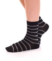 8 pairs of TRUE style cotton stockings with comfort waistband, sustainable business socks in crew style, black/gray plain, black/gray colorful or navy/gray 8 pairs of TRUE style cotton stockings with comfort waistband, sustainable business socks in crew style, black/gray plain, black/gray colorful or navy/gray