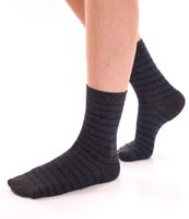 8 pairs of TRUE style cotton stockings with comfort waistband, sustainable business socks in crew style, black/gray plain, black/gray colorful or navy/gray 8 pairs of TRUE style cotton stockings with comfort waistband, sustainable business socks in crew style, black/gray plain, black/gray colorful or navy/gray