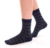 8 pairs of TRUE style cotton stockings with comfort waistband, sustainable business socks in crew style, black/gray plain, black/gray colorful or navy/gray 8 pairs of TRUE style cotton stockings with comfort waistband, sustainable business socks in crew style, black/gray plain, black/gray colorful or navy/gray