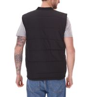 11 PROJECT PURlle Herren Puffer-Weste mit Steppung Lifestyle-Weste 20715253-ME Grau, Dunkelgrün, Dunkelblau oder Schwarz