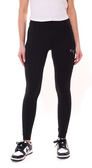 PUMA Legging de sport pour femme HER Legging taille haute en coton 848196 01 Noir