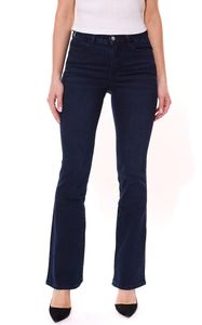 HECHTER PARIS women s bootcut jeans, stylish denim trousers in 5-pocket style 60680852 dark blue