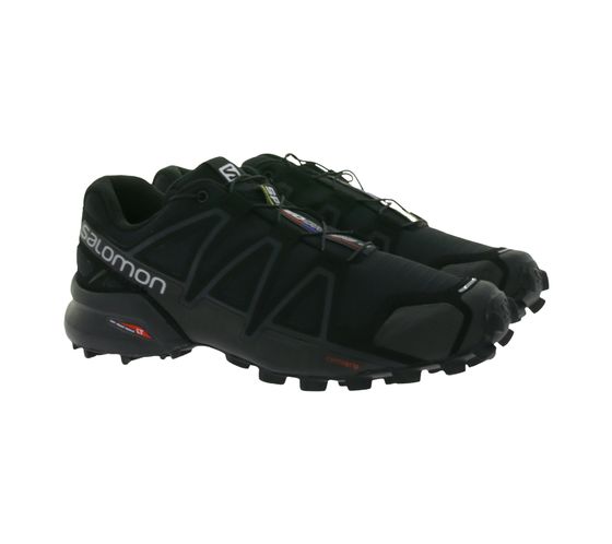 SALOMON Speedcross 4 women's trail running shoes with Ortholite sole L38309700 black