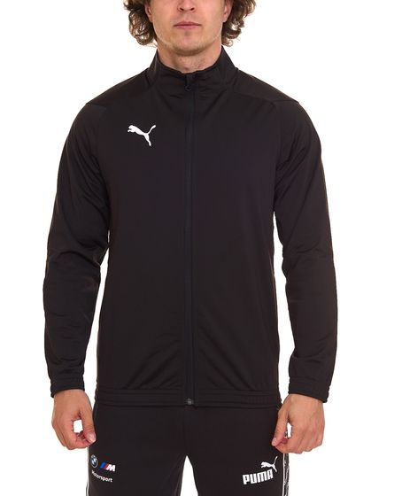 PUMA Liga Sideline Poly Jacket men's sports jacket with dryCELL training jacket 655946 03 black