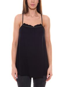 Top de mujer melrose con remaches y tirantes finos 32530531 negro Top de mujer melrose con remaches y tirantes finos 32530531 negro