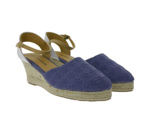 City WALK Damen Sommer-Schuhe modische Sandaletten mit hohem absatz 49176112 Blau