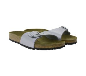 BIRKENSTOCK Madrid mules Made in Germany sandal narrow width 0040413 silver