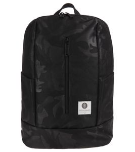 RIDGEBAKE Small Vert Backpack with Front Compartment Day Bag 14 Liters 1-184-BLKCAM-PO Black