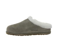 BIRKENSTOCK Zermatt unisex slippers genuine leather with fur lining Made in Germany normal width 1023099 gray BIRKENSTOCK Zermatt unisex slippers genuine leather with fur lining Made in Germany normal width 1023099 gray