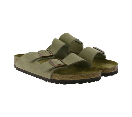 BIRKENSTOCK Arizona unisex summer slippers Made in Germany normal width 0352201 taupe-gray