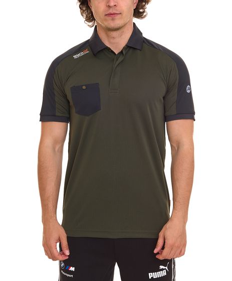 Regatta Professional Offensiv feuchtigkeitsableitendes Polo-Shirt für Herren antibakterielles Arbeits-Shirt TRS167 Khaki