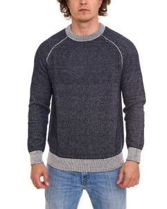 edc by ESPRIT knitted sweater, stylish men s crew neck sweater 79192419 gray