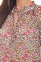 Chemisier d été pour femme Aniston SELECTED, chemise transparente avec imprimé all-over 37170051 Coloré