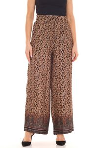 Pantaloni slip-on da donna Aniston CASUAL, comodi pantaloni estivi con fantasia leopardata all-over 24252520 beige/marrone Pantaloni slip-on da donna Aniston CASUAL, comodi pantaloni estivi con fantasia leopardata all-over 24252520 beige/marrone