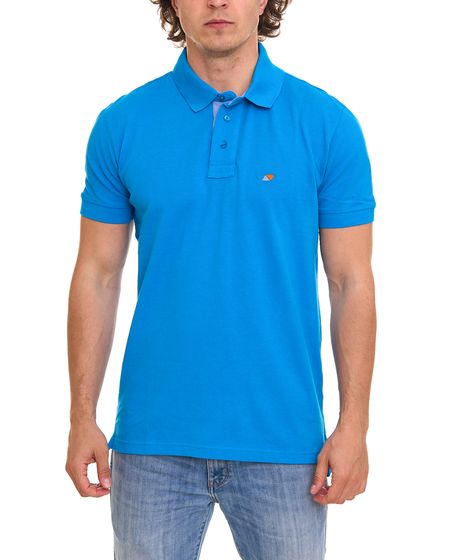 MAGIC MARINE Squall Herren Baumwoll-Shirt 210 g/ m² Polo-Shirt Polo-Hemd Blau