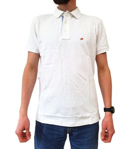 MAGIC MARINE Squall men's cotton shirt 210 g/m² polo shirt polo shirt white