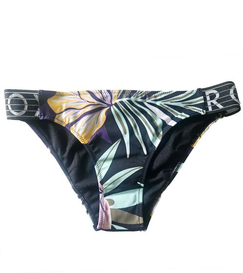 Bas de maillot de bain femme ROXY Active B à imprimé floral all-over bas de bikini ERJX404461 KVJ4 noir