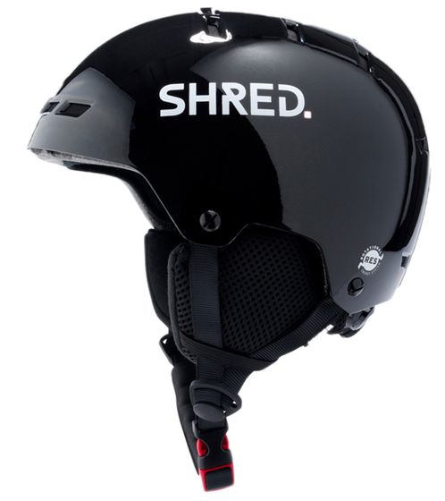 SHRED. Casque de ski Totality protection complète de la tête avec système de ventilation HETTLJ15S noir