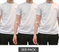 Pack of 3 LOTTO men s basic cotton T-shirt crew neck shirt 8792486 white