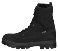 bama women s genuine leather shoes boots with bama-tex lace-up shoes 1085005 black