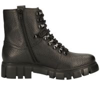 STEVEN NEW YORK women s genuine leather ankle boots lace-up shoes SNY11000103-03003-014 black