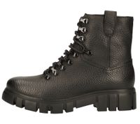 STEVEN NEW YORK women s genuine leather ankle boots lace-up shoes SNY11000103-03003-014 black