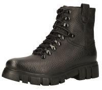 STEVEN NEW YORK women s genuine leather ankle boots lace-up shoes SNY11000103-03003-014 black