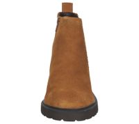 Bottines femme SPM Lano en cuir véritable avec rivets SPM11000017-03002-935 marron