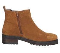 Bottines femme SPM Lano en cuir véritable avec rivets SPM11000017-03002-935 marron