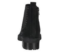Bottines femme SPM Lano en cuir véritable avec rivets SPM11000017-03002-015 noir