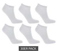 30 pares de calcetines deportivos TASTIQ, calcetines sencillos de algodón en caja de regalo, calcetines deportivos negros, grises o blancos 30 pares de calcetines deportivos TASTIQ, calcetines sencillos de algodón en caja de regalo, calcetines deportivos negros, grises o blancos
