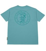 HOMEBOY T-shirt da uomo in cotone girocollo Hans the Skater 01 TS 30 43 blu