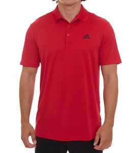 adidas Performance Primegreen Men s Polo Shirt in Pique Quality Golf Shirt GQ3135 Red