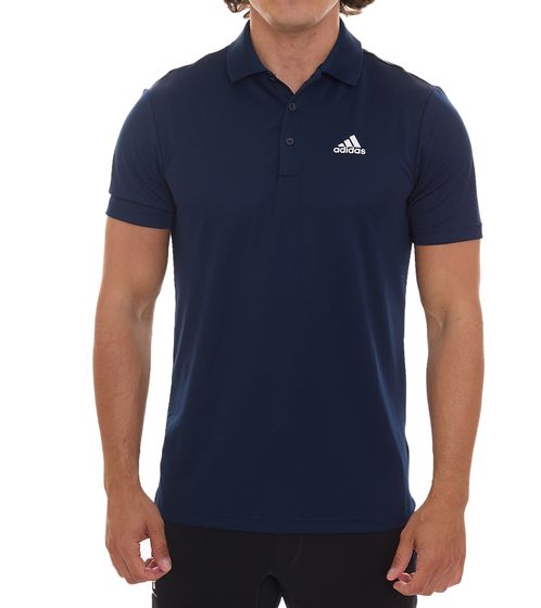 adidas Performance Primegreen Herren Polo-Shirt in Pique-Qualität Golf-Hemd GQ3133 Navy