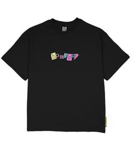 HOMEBOY 80 s Tee Herren Rundhals-Shirt aus Baumwolle T-Shirt mit Front-Print 01TS3045 Schwarz