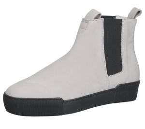 högl women s genuine leather shoes, timeless Chelsea ankle boots, everyday shoes 2-10 3662 grey