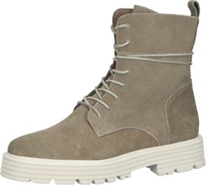 MEXX women s genuine leather ankle boots with lacing heel boots MXTY000601W olive green