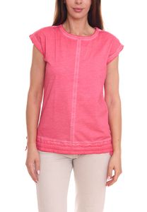 BOYSEN'S summer shirt, casual women's shirt with ribbons on the hem 14645414 pink BOYSEN'S summer shirt, casual women's shirt with ribbons on the hem 14645414 pink